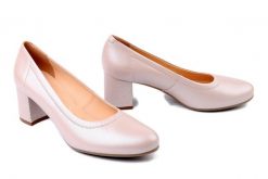 BIOECO BY ARKA 5755 2471+2763 beż, czółenka damskie. Brązowe czółenka damskie Bioeco by Arka, bez wzorów, ze skóry, bez obcasa, na obcasie. Za 369.90 zł.