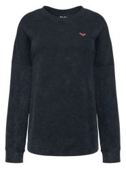 Roxy Bluzka Eastside Midweight ERJKT04381 Czarny Boxy Fit. Czarne bluzki damskie Roxy, s, bez wzorów, z bawełny, bez kołnierzyka, bez ramiączek. Za 209.99 zł.