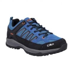 Buty trekkingowe męskie CMP Sun Low Hiking. Niebieskie buty trekkingowe męskie CMP, z materiału, bez zapięcia, trekkingowe. Za 339.99 zł.