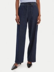 Marella Jeansy Fingere 2615181091 Granatowy Wide Leg. Niebieskie jeansy damskie Marella. Za 479.99 zł.