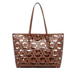 Torebka MICHAEL Michael Kors. Brązowe torebki klasyczne damskie MICHAEL Michael Kors, bez wzorów, bez dodatków. Za 1,289.00 zł.