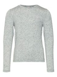 Vero Moda Girl Koszulka w kolorze szarym rozmiar: 146/152. Szare koszulki dziewczęce Vero Moda Girl, bez wzorów, z wełny, bez ramiączek. Za 52.67 zł.