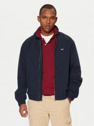 Tommy Jeans Kurtka przejściowa Essential DM0DM20655 Granatowy Regular Fit. Niebieskie kurtki męskie Tommy Jeans, l, bez wzorów, z jeansu, bez kaptura. Za 319.99 zł.