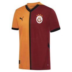 Męska koszulka domowa Galatasaray SK 24/25 PUMA Red Rhythm Intense Orange. Brązowe t-shirty sportowe męskie Puma, m, bez ramiączek, do piłki nożnej. Za 294.40 zł.