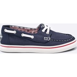S. Oliver - Tenisówki. Niebieskie trampki i tenisówki damskie S.Oliver, bez wzorów, z gumy. W wyprzedaży za 129.90 zł.