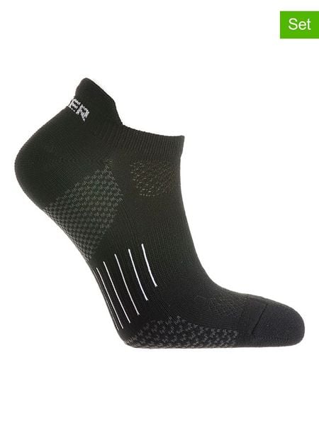 Seger Skarpety (3 pary) "Running Sneakers Short Coolmax" w kolorze czarnym rozmiar: 37-39. Czarne skarpetki męskie Seger, bez wzorów, z materiału. Za 65.38 zł.
