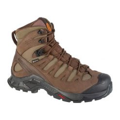 Buty Trekkingowe Salomon Quest Tracker Gtx L47605500 brązowe. Brązowe buty trekkingowe męskie z materiału, bez zapięcia. Za 1,115.33 zł.