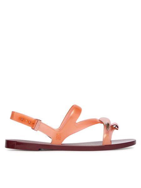 Melissa Sandały Melissa Iris Sandal Ad 37849 Kolorowy. Niebieskie sandały damskie Melissa, bez wzorów, z tworzywa sztucznego, bez obcasa, na płaskiej podeszwie. Za 268.99 zł.