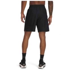 Spodenki Męskie Krótkie Treningowe Under Armour 4xl. Czarne szorty męskie Under Armour, bez kołnierzyka. Za 139.99 zł.