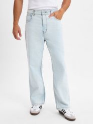 2Y Studios Dżinsy - Adrik Basic Baggy Mężczyźni Bawełna niebieski, 34. Niebieskie jeansy męskie 2Y Studios. Za 169.95 zł.