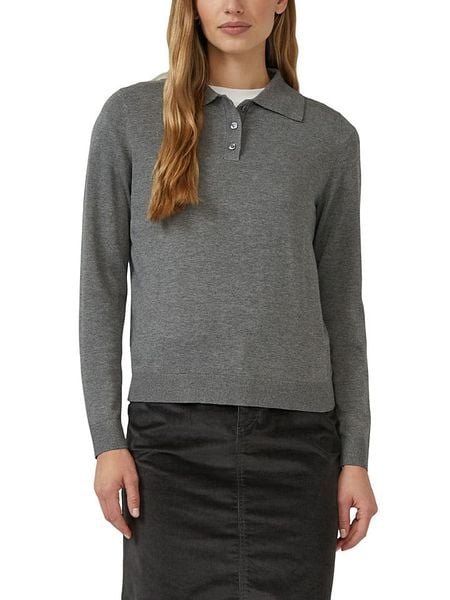 S.Oliver Sweter w kolorze szarym rozmiar: 34. Szare swetry klasyczne damskie S.Oliver, s, bez kołnierzyka. Za 75.34 zł.