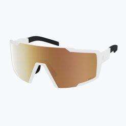 Okulary przeciwsłoneczne SCOTT Shield Compact LS. Białe okulary przeciwsłoneczne damskie Scott. Za 379.99 zł.