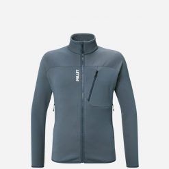 Bluza męska Millet Seneca Fleece. Niebieskie bluzy z kapturem męskie Millet, l, z elastanu. Za 609.99 zł.