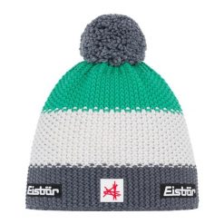 Czapka Eisbar Star Pompon MÜ SA. Zielone czapki męskie Eisbar, z wełny. Za 205.51 zł.