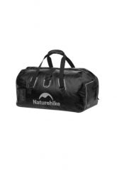 Torba wodoodporna Waterproof Travel Bag CNK2450XB015 90L. Czarne torebki klasyczne damskie NATUREHIKE, bez wzorów, z materiału, bez dodatków. Za 389.99 zł.