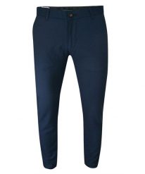Spodnie Eleganckie, Granatowe, Granatowe, Zwężane, CHINOSY, Męskie -TOMY WALKER. Spodnie materiałowe męskie Tomy Walker, bez wzorów, z elastanu, eleganckie. Za 145.00 zł.