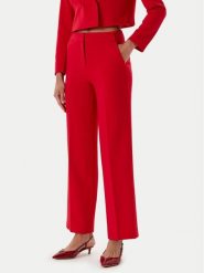 Tatuum Spodnie materiałowe Masda 3 T2508.147 Czerwony Wide Leg. Czerwone spodnie materiałowe damskie Tatuum, bez wzorów, z materiału. Za 259.99 zł.