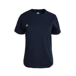 Klasyczna koszulka BRIANES W V2 z krótkim rękawem. Niebieskie t-shirty damskie IZAS, m, bez wzorów, z tkaniny, bez kołnierzyka. Za 121.70 zł.