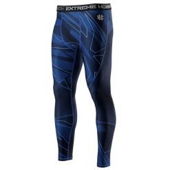 Legginsy sportowe męskie EXTREME HOBBY SHADOW. Czarne bielizna termoaktywna męska EXTREME HOBBY, m, bez wzorów, z elastanu. Za 229.00 zł.