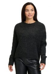 CARTOON Sweter w kolorze czarnym rozmiar: 36. Czarne swetry klasyczne damskie Cartoon, z wełny, bez kołnierzyka. Za 74.46 zł.