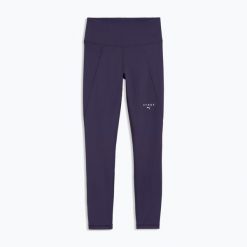 Legginsy treningowe damskie PUMA Hyrox Essential. Fioletowe legginsy damskie Puma, bez wzorów, na fitness i siłownię. Za 159.99 zł.