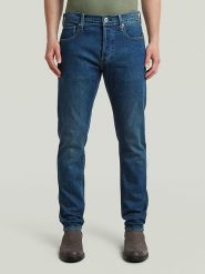 G-Star Dżinsy - Slim fit - w kolorze niebieskim rozmiar: W27/L30. Niebieskie jeansy męskie G-Star. Za 288.18 zł.