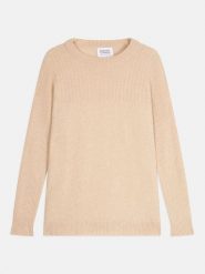 AUTHENTIC CASHMERE Kaszmirowy sweter "Daria" w kolorze beżowym rozmiar: XL. Brązowe swetry klasyczne damskie AUTHENTIC CASHMERE, xl, z kaszmiru, bez kołnierzyka. Za 347.99 zł.