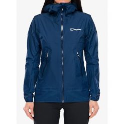 Kurtka przeciwdeszczowa damska Berghaus Rain Motion Jkt Af. Niebieskie kurtki damskie Berghaus, bez kaptura. Za 1,083.49 zł.