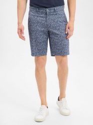 BRAX Bermudy - Bolzano Mężczyźni Bawełna niebieski|wielokolorowy, 38. Niebieskie szorty męskie Brax, bez wzorów, z bawełny. Za 229.95 zł.