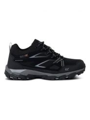 Regatta Buty turystyczne "Holcombe III" w kolorze czarnym rozmiar: 43. Czarne buty trekkingowe męskie Regatta, z materiału, bez zapięcia, outdoorowe. Za 219.60 zł.