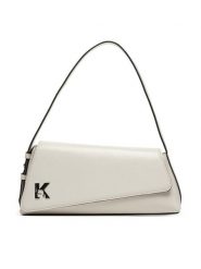 Karl Lagerfeld Jeans Torebka B2W30130 Biały. Białe torebki klasyczne damskie Karl Lagerfeld Jeans, bez wzorów, z jeansu, bez dodatków. Za 949.99 zł.