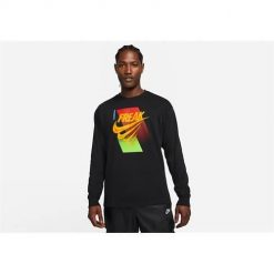 Koszulka sportowa męska Nike DM2451010. Czarne t-shirty sportowe męskie Nike, l, z bawełny, bez ramiączek. Za 273.00 zł.