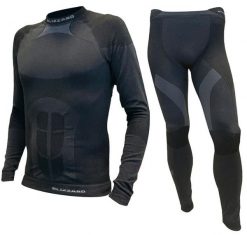 Męska bielizna termoaktywna Blizzard Essential Mens. Szara bielizna termoaktywna męska BLIZZARD, m, bez wzorów, z dzianiny. Za 199.00 zł.