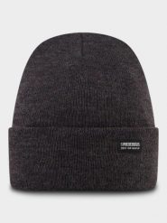 Czapka narciarska dla dorosłych Poederbaas Park Beanie. Szare czapki męskie POEDERBAAS, na zimę, bez wzorów, z materiału, eleganckie. Za 177.94 zł.