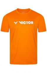 Koszulka sportowa unisex VICTOR T-43105 O. Brązowe bluzki sportowe damskie VICTOR, xl, z materiału, bez ramiączek, na fitness i siłownię. Za 94.99 zł.