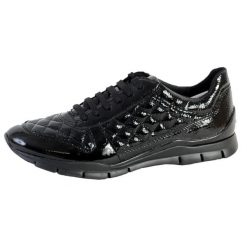 Buty sportowe Geox D Sukie D - GBK NAPL+NAPL - Damskie. Czarne obuwie treningowe damskie Geox, do biegania. Za 340.95 zł.
