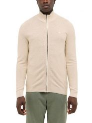 Mustang Kardigan w kolorze beżowym rozmiar: S. Brązowe kardigany męskie Mustang, s, bez wzorów, z bawełny, bez kołnierzyka. Za 170.07 zł.