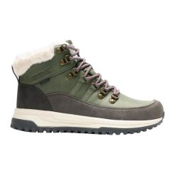 Damskie buty Elbourne. Zielone obuwie trekkingowe damskie Regatta, na zimę. Za 299.00 zł.