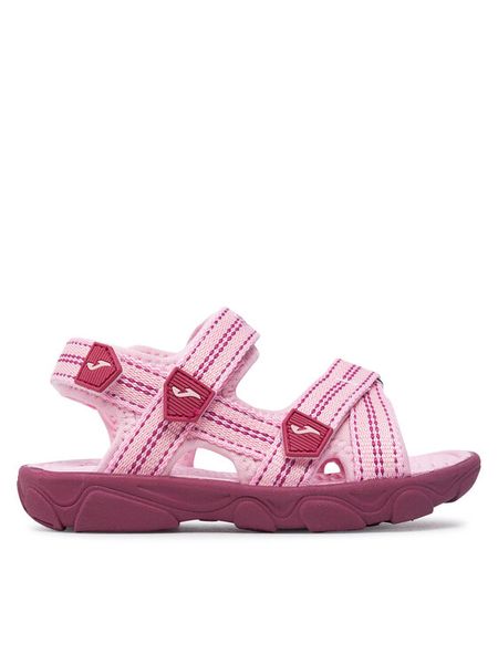 Joma Sandały S.Wave Jr 2419 SWAVJS2419V Różowy. Czerwone sandały dziewczęce Joma, ze skóry, bez zapięcia. Za 109.99 zł.