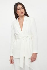 Marynarka damska z paskiem TWINSET. Marynarki i żakiety damskie Twinset Milano, bez wzorów. Za 1,169.00 zł.