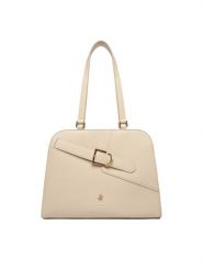 Beverly Hills Polo Club Torebka CEO-BHPC-C-006-09 Écru. Torebki klasyczne damskie Beverly Hills Polo Club, bez wzorów, z materiału, bez dodatków. Za 219.99 zł.