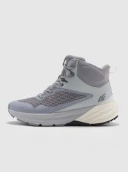 4F Wysokie buty trekkingowe SPEED HIKER z membraną męskie - szare 40. Szare buty trekkingowe męskie 4f, z gumy, bez zapięcia, trekkingowe. W wyprzedaży za 279.99 zł.