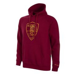 Bluza z kapturem AS Roma Heritage Rosso. Czerwone bluzy z kapturem męskie COPA FOOTBALL, xl. Za 381.61 zł.