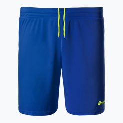 Spodenki piłkarskie Reusch Match Short. Niebieskie szorty damskie REUSCH, bez wzorów, sportowe. Za 89.99 zł.