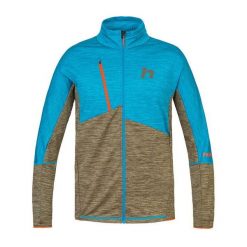 Bluza z pełnym zamkiem błyskawicznym Hannah Niro. Brązowe bluzy bez kaptura męskie Hannah, z polaru. Za 500.50 zł.