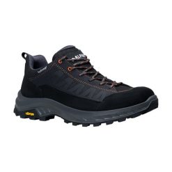 Buty trekkingowe męskie Alpinus Kominite Low Hydrotex, Vibram. Czarne buty trekkingowe męskie Alpinus, bez zapięcia. Za 459.00 zł.