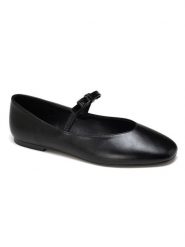 C'M Baleriny w kolorze czarnym z paskiem rozmiar: 37. Czarne baleriny damskie C'M, bez wzorów, bez obcasa. Za 100.99 zł.