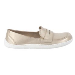 Olivier Barefoot Eleganckie Damskie minimalistyczne mokasyny skórzane 1280 złote złoty. Żółte mokasyny damskie z materiału. Za 484.00 zł.