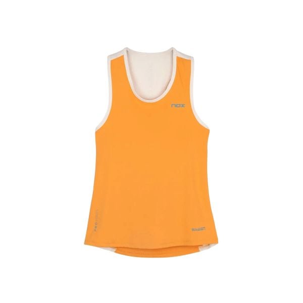 Damski tank top Nox Pro. Brązowe topy damskie nox, bez wzorów, bez kołnierzyka. Za 233.50 zł.