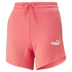 Krótkie spodenki damskie Puma ESS 5''. Czerwone spodenki sportowe damskie Puma, s, na fitness i siłownię. Za 147.99 zł.